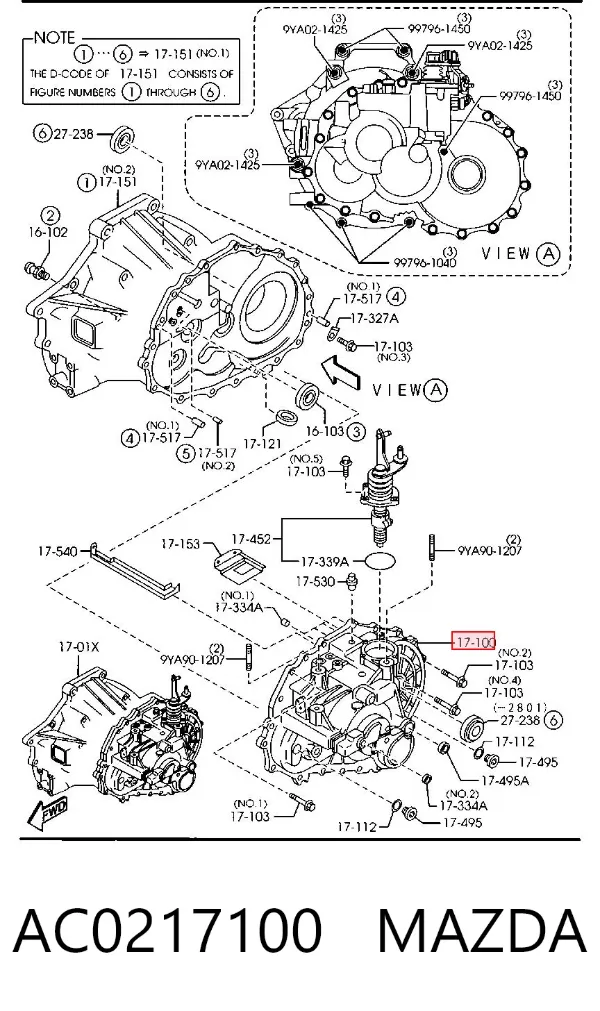  AC0217100 Mazda