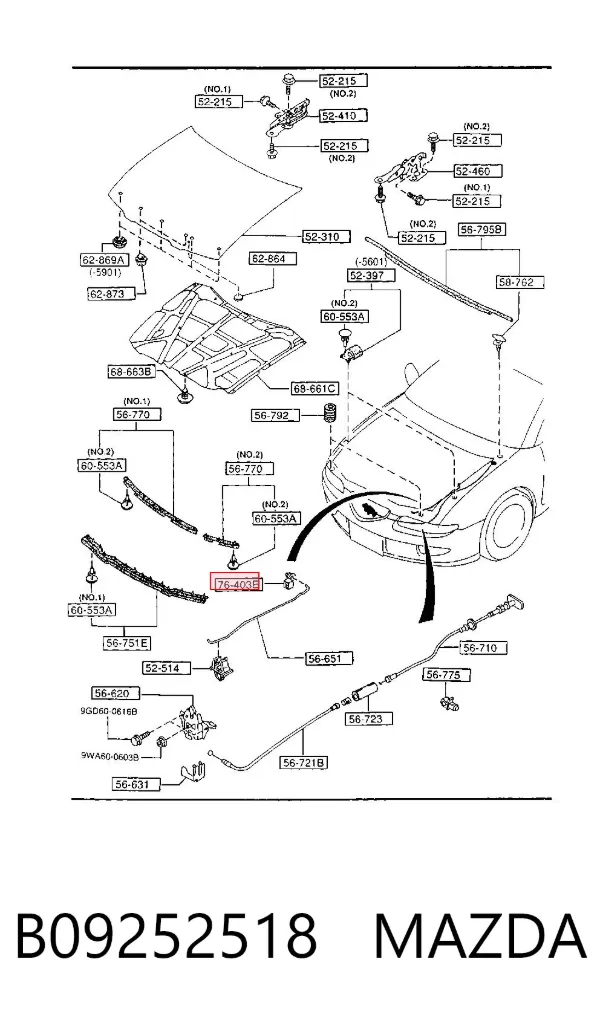 B09252518 Mazda