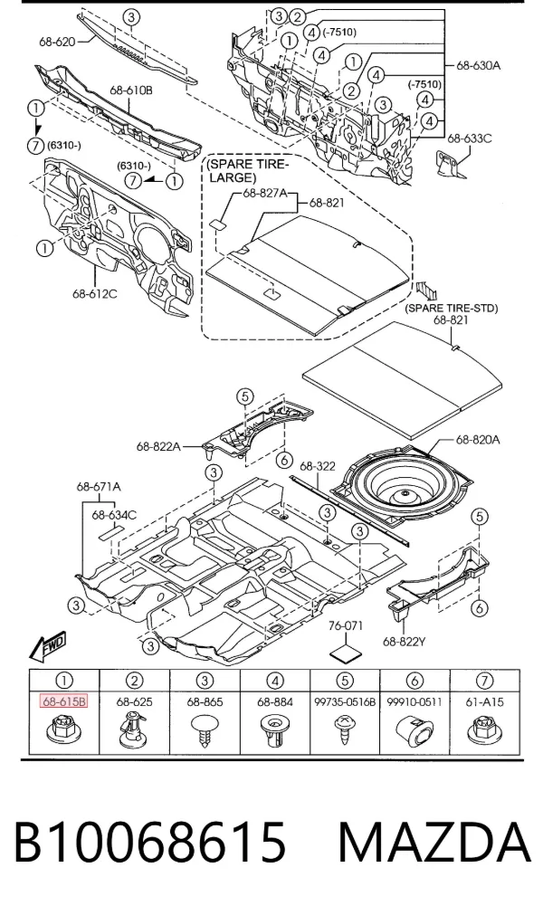  B10068615 Mazda
