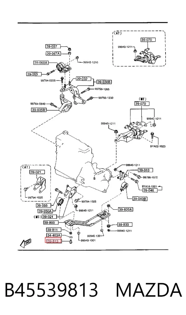  B45539813 Mazda