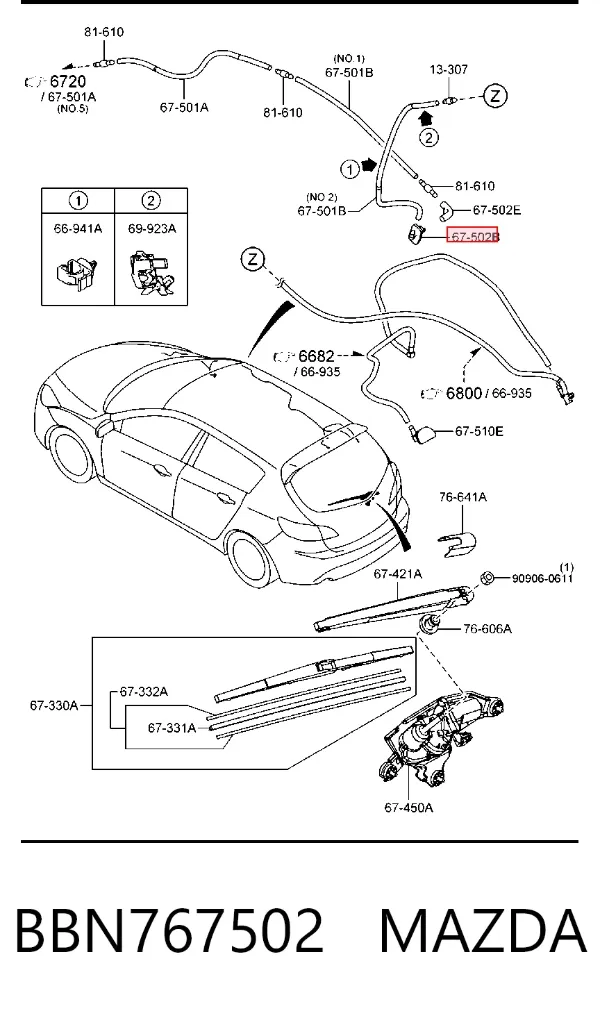  BBN767502 Mazda