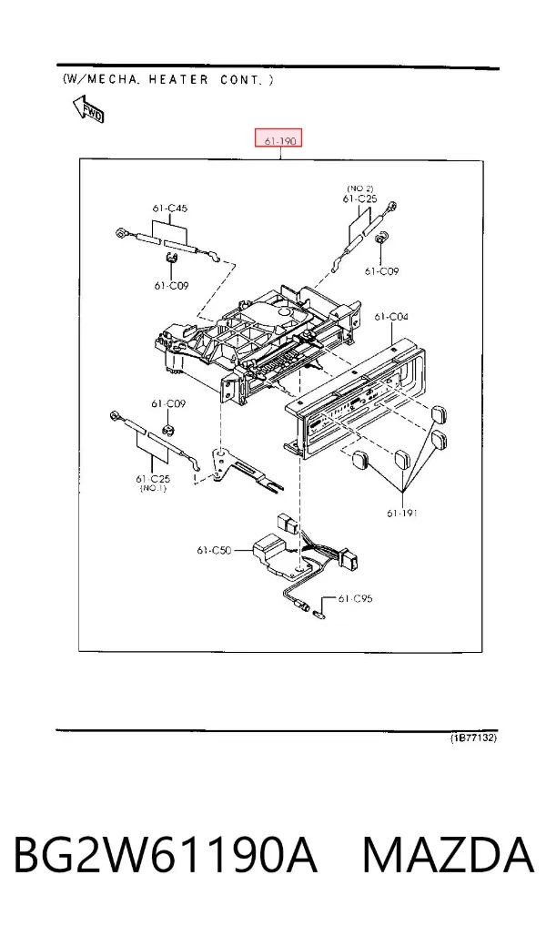  BG2W61190A Mazda