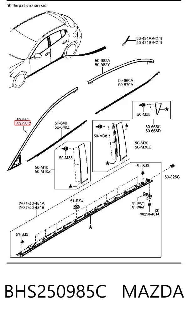  BHS250985C Mazda