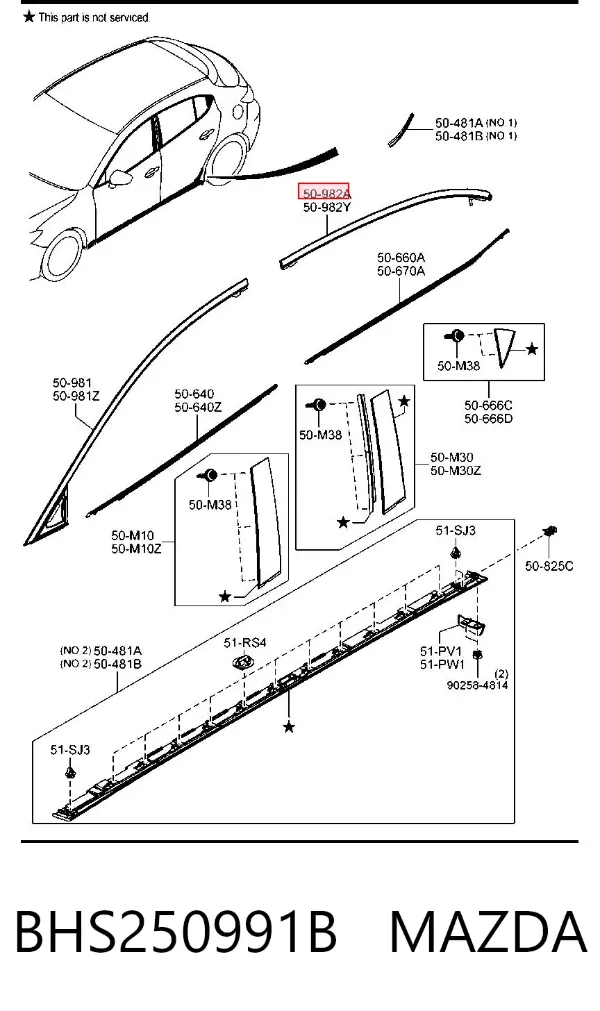  BHS250991B Mazda