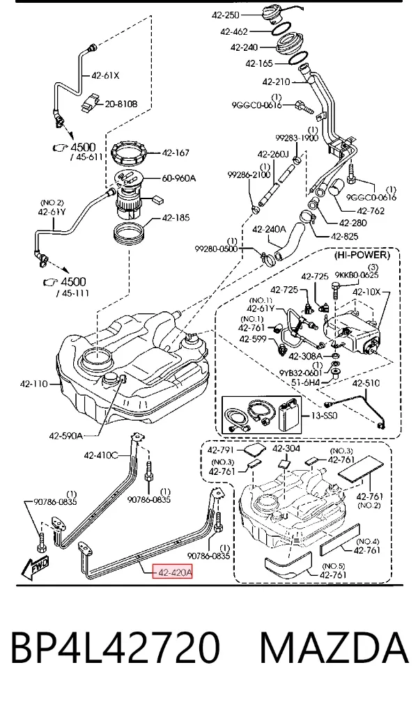  BP4L42720 Mazda