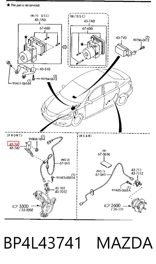  BP4L43741 Mazda