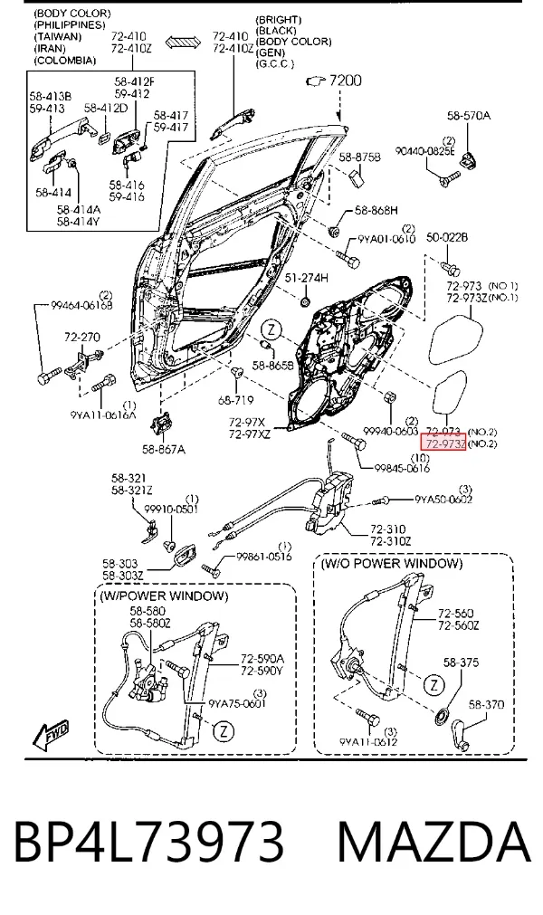  BP4L73973 Mazda