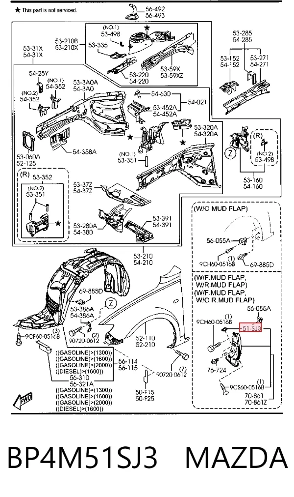  BP4M51SJ3 Mazda