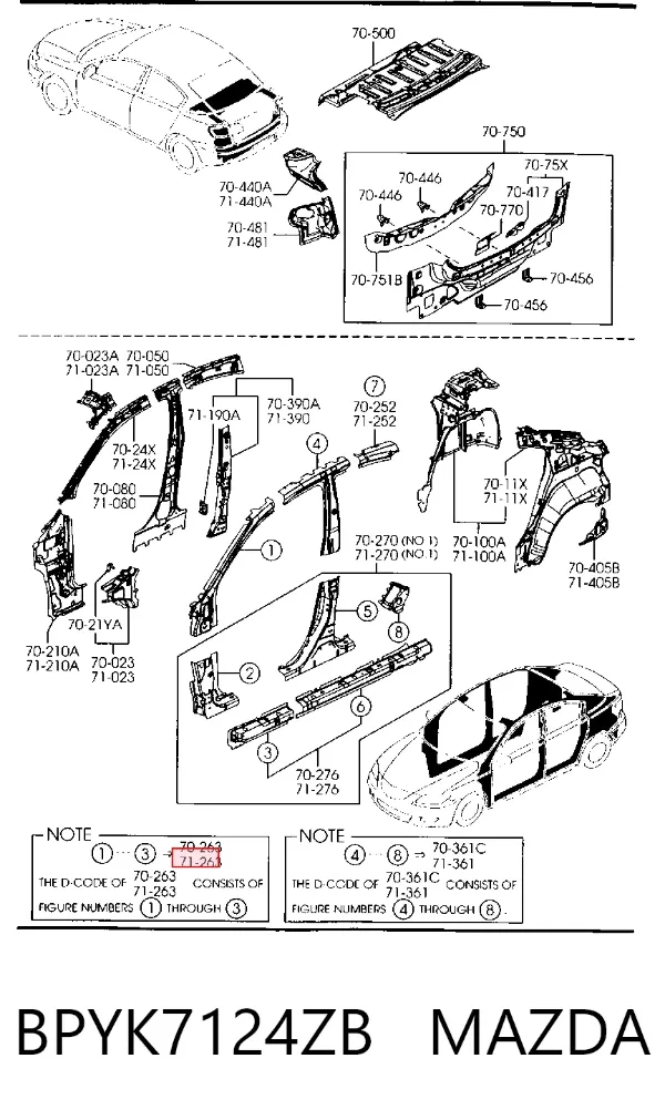  BPYK7124ZB Mazda