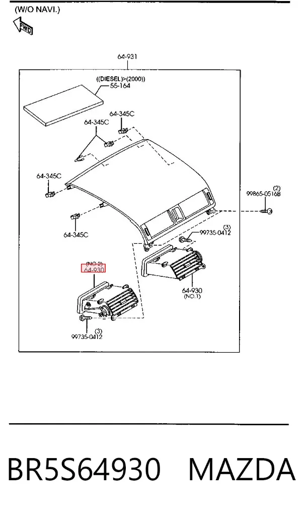  BR5S64930 Mazda