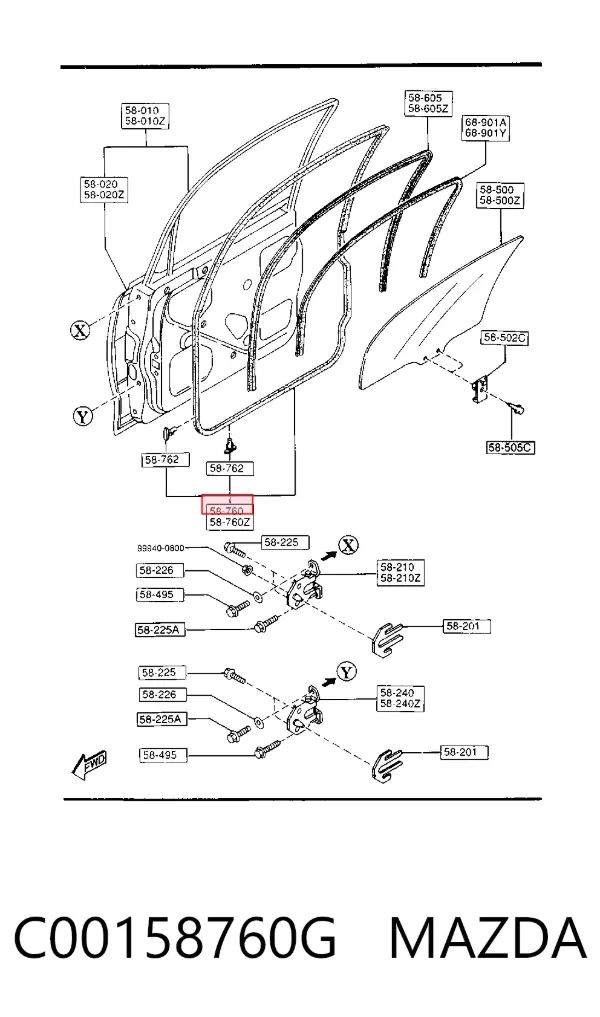  C00158760G Mazda
