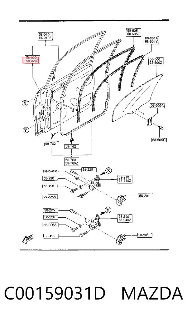 C00159031D Mazda