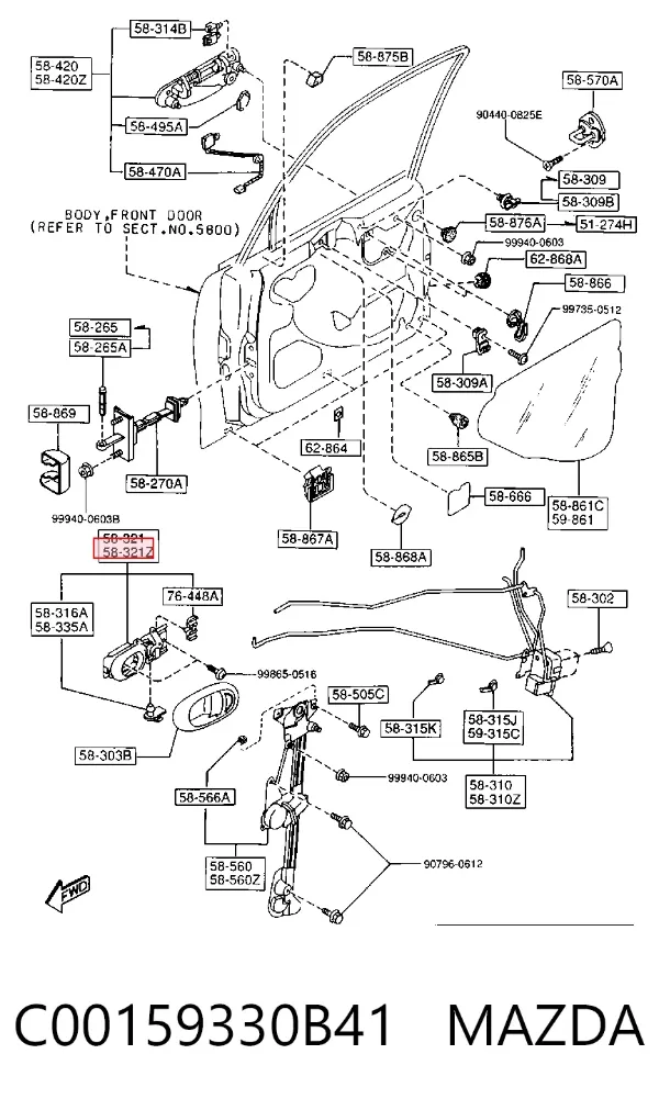  C00159330B41 Mazda