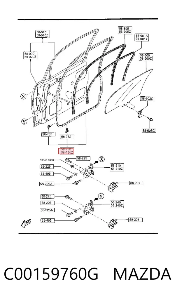  C00159760G Mazda