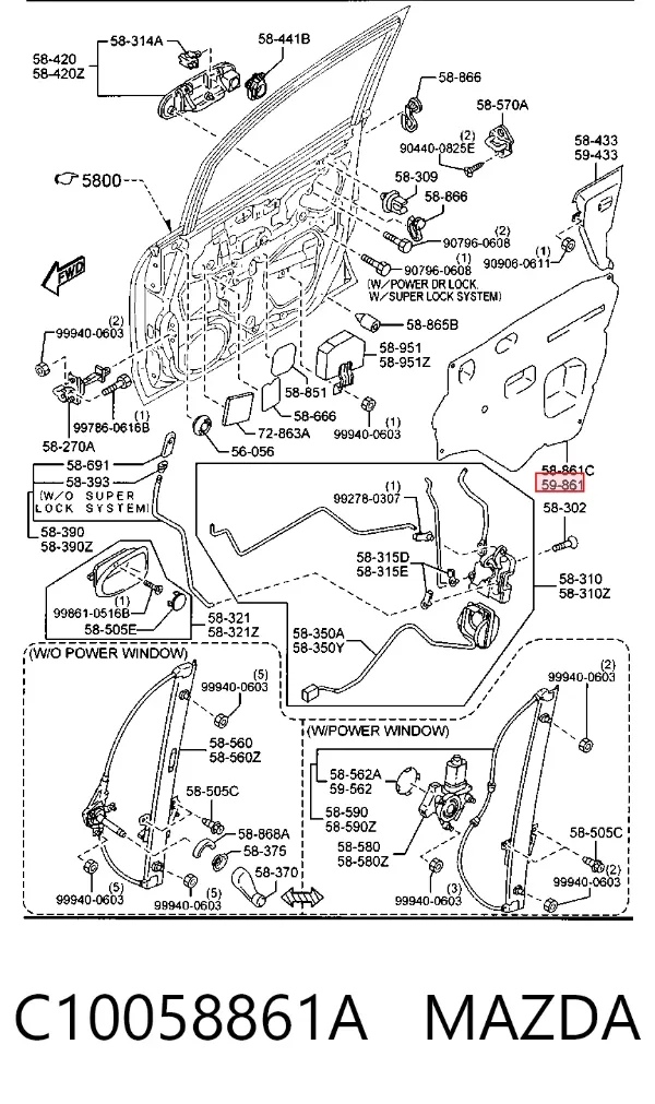  C10058861A Mazda