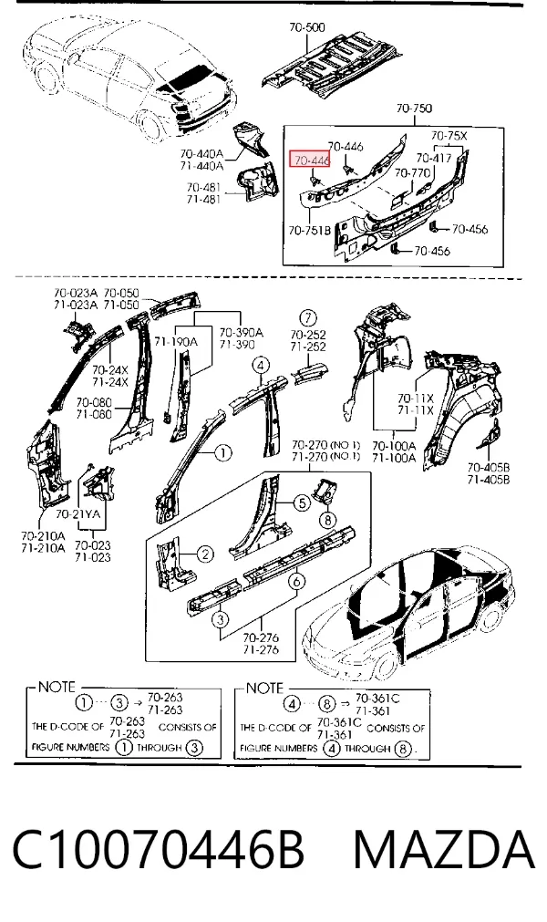  C10070446B Mazda