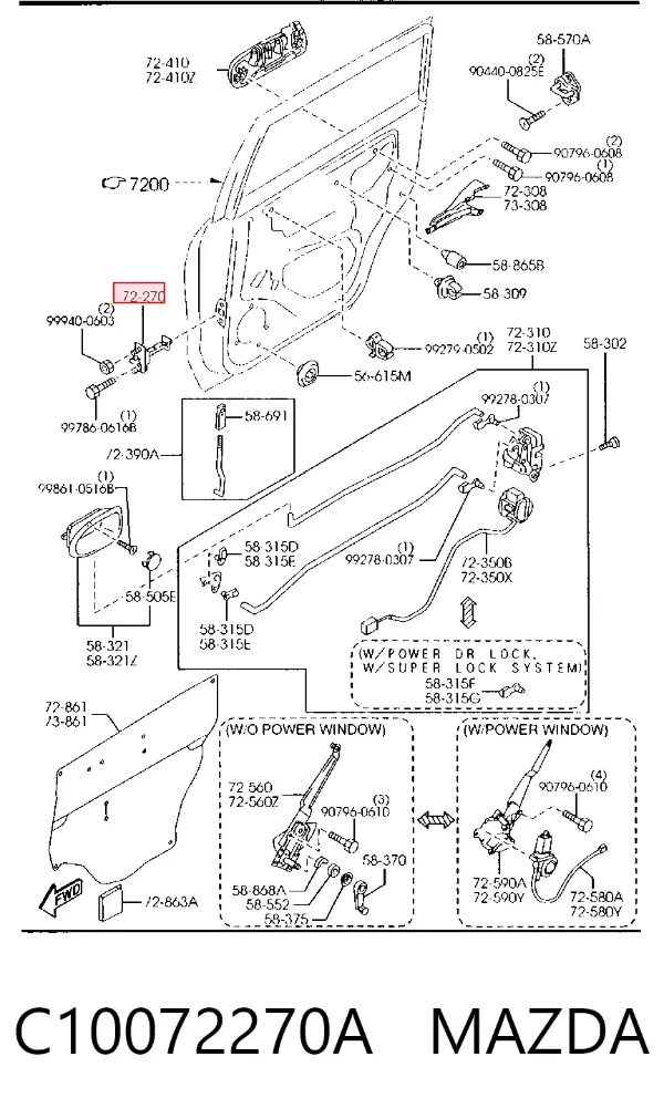  C10072270A Mazda