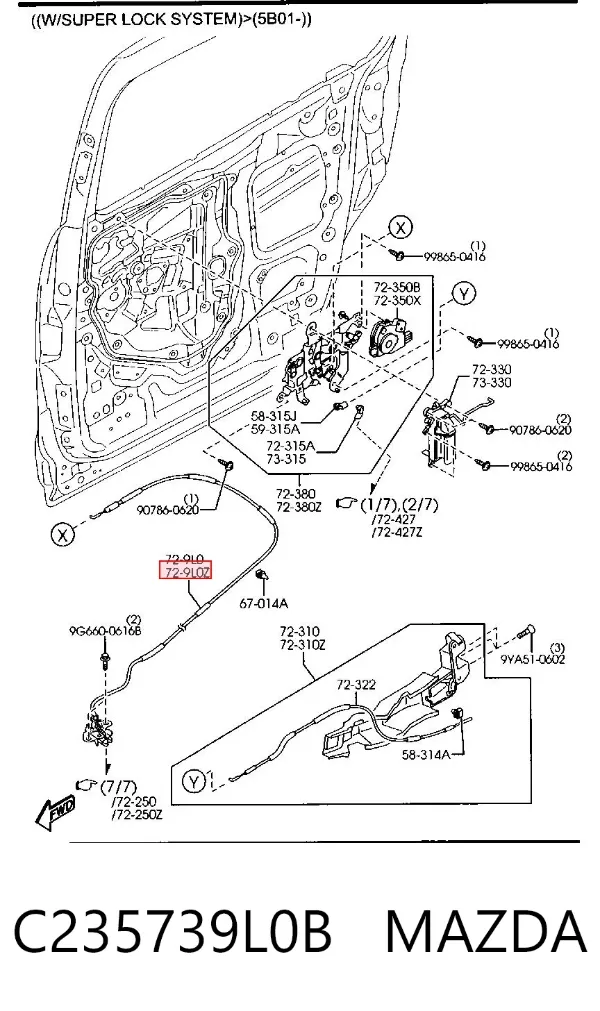  C235739L0B Mazda
