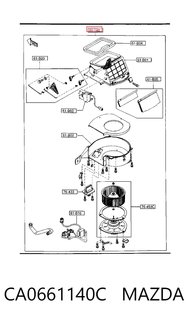  CA0661140C Mazda
