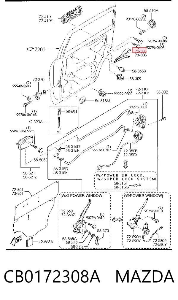  CB0172308A Mazda