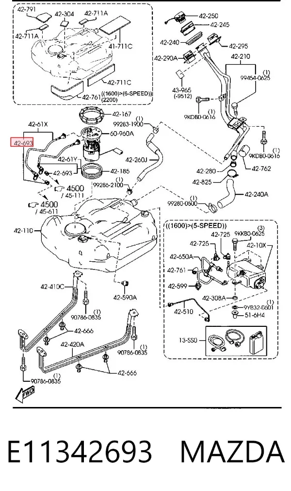  E11342693 Mazda