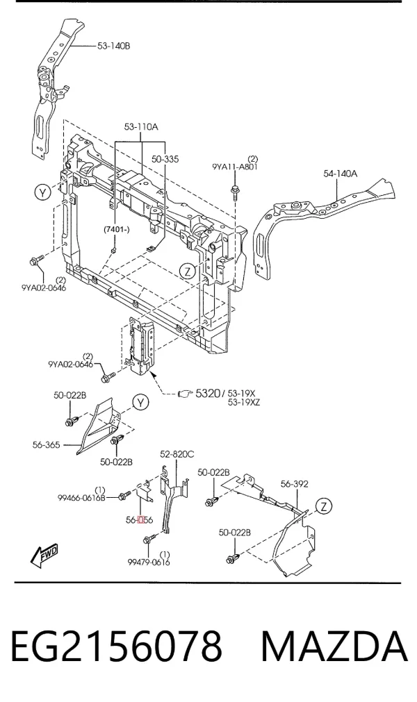  EG2156078 Mazda