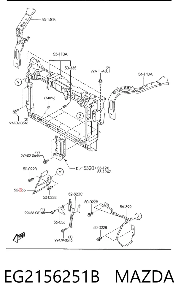  EG2156251B Mazda