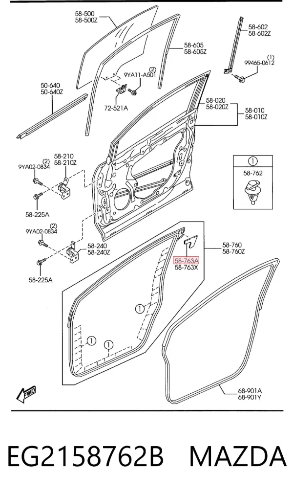  EG2158762B Mazda