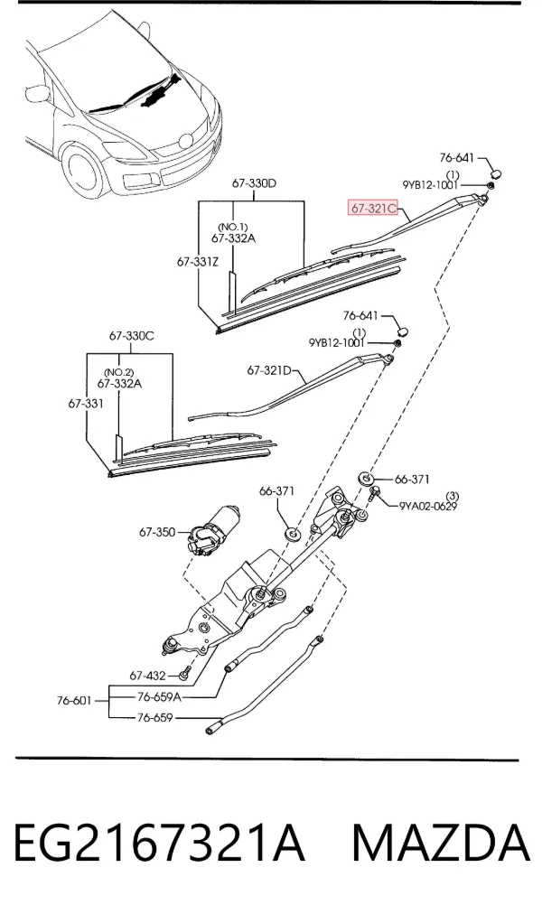  EG2167321A Mazda