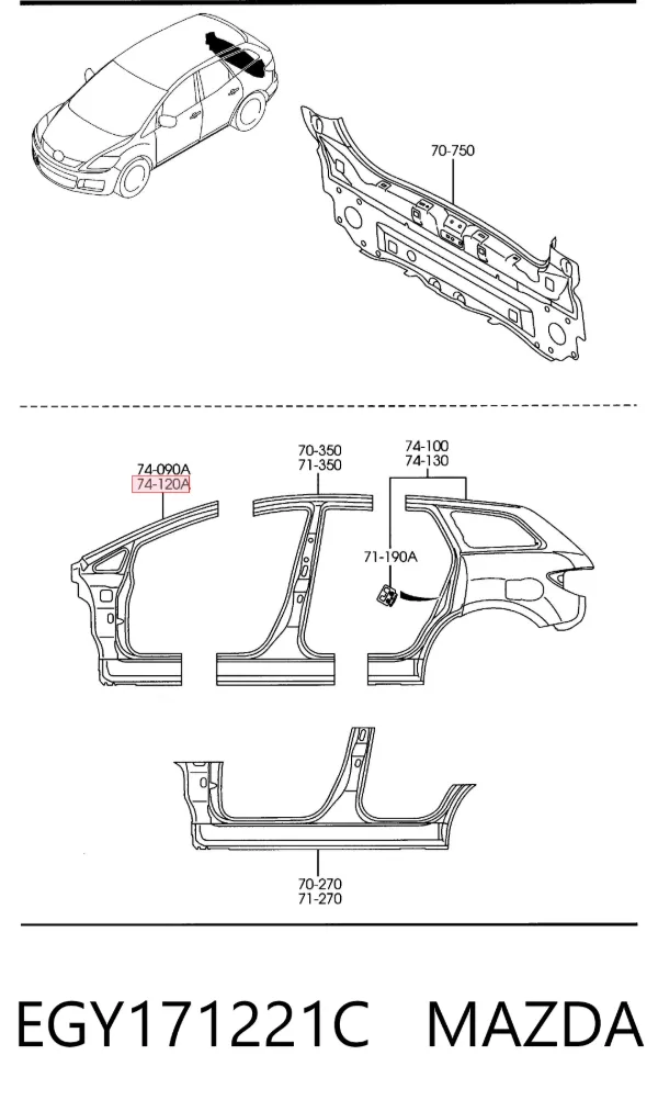  EGY171221C Mazda