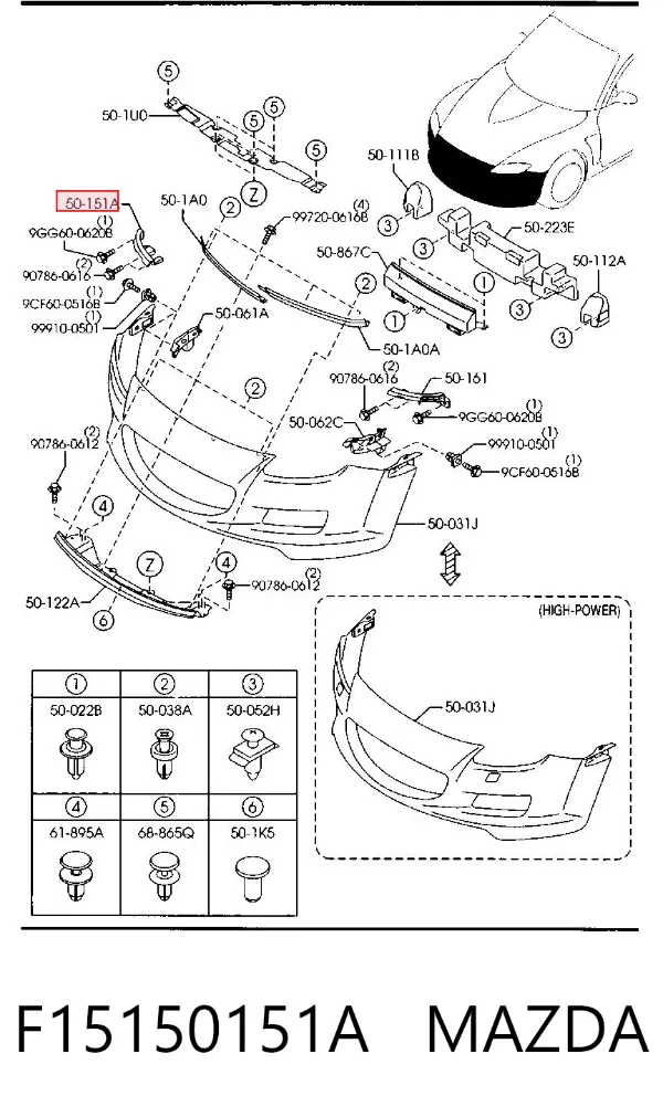  F15150151A Mazda