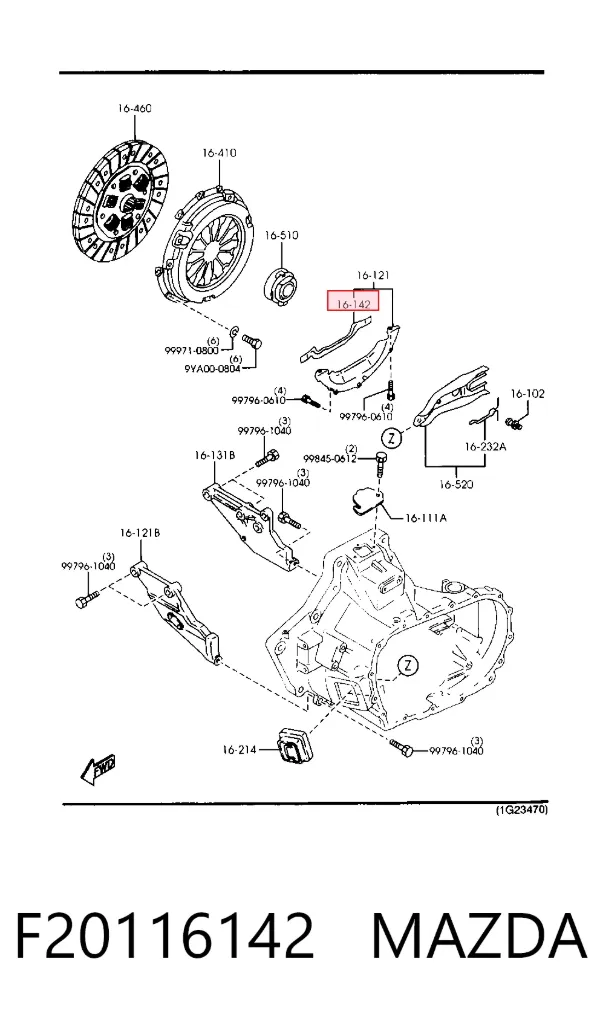  F20116142 Mazda