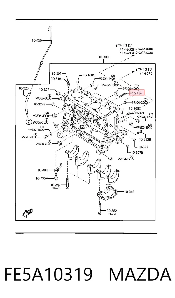  FE5A10319 Mazda