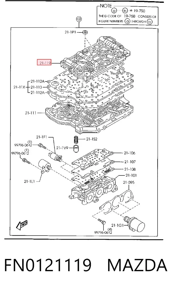  FN0121119 Mazda