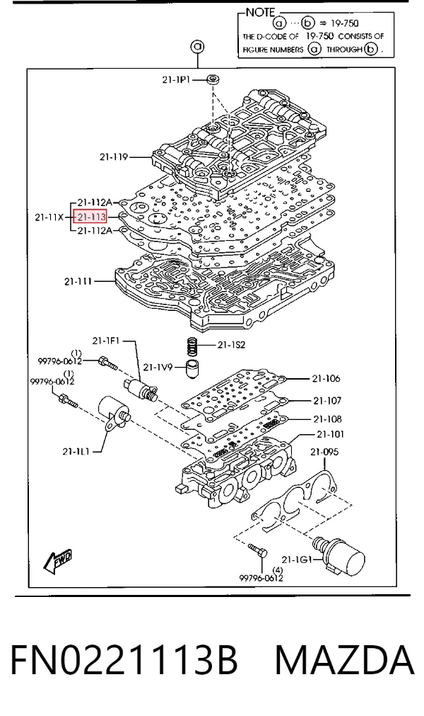  FN0221113B Mazda