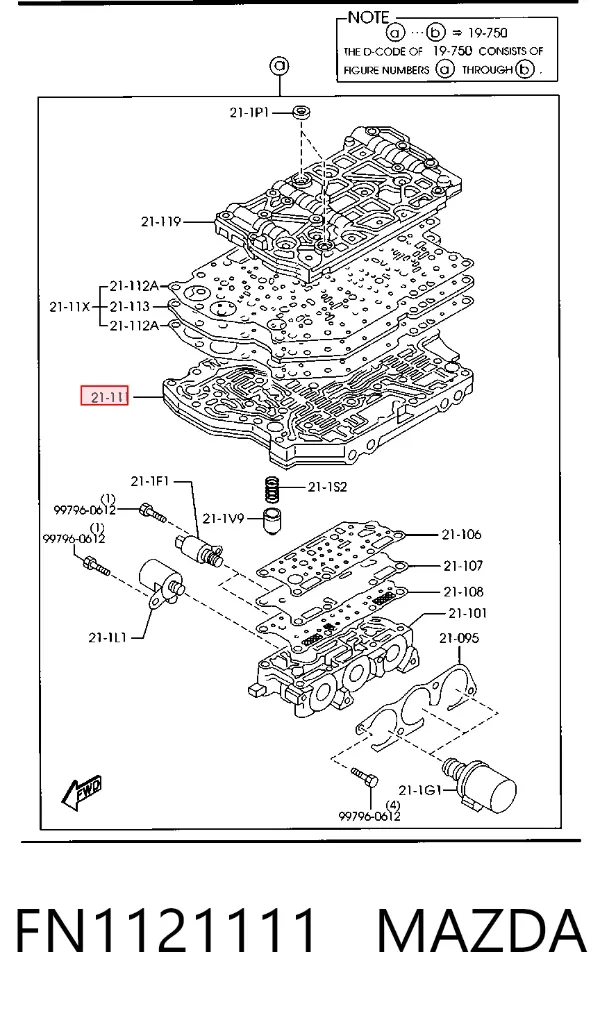  FN1121111 Mazda