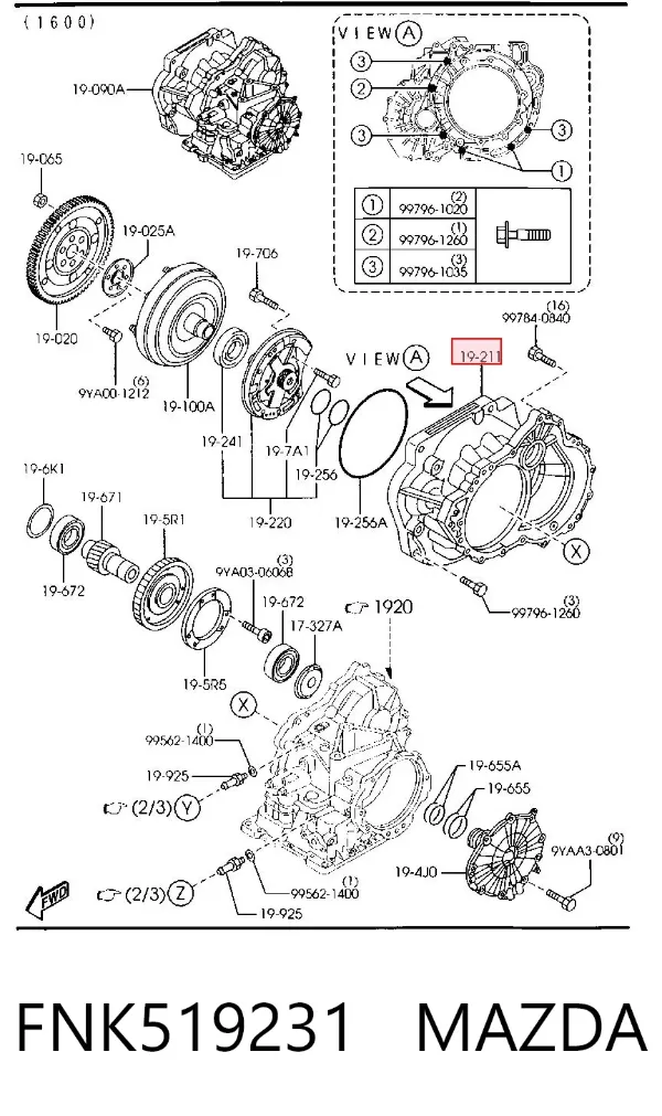  FNK519231 Mazda