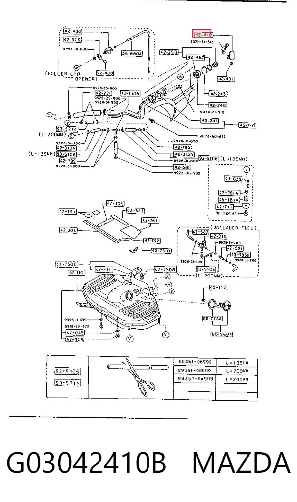  G03042410B Mazda