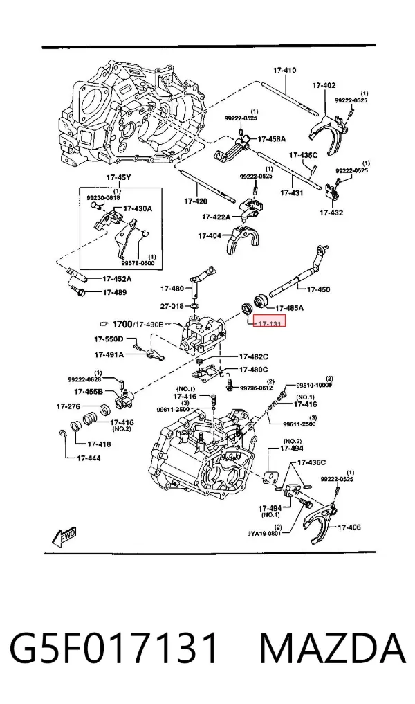  G5F017131 Mazda