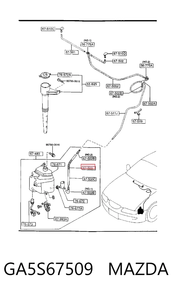  GA5S67509 Mazda