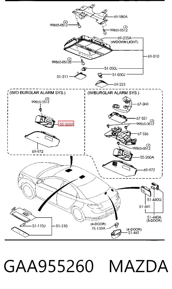  GAA955260 Mazda