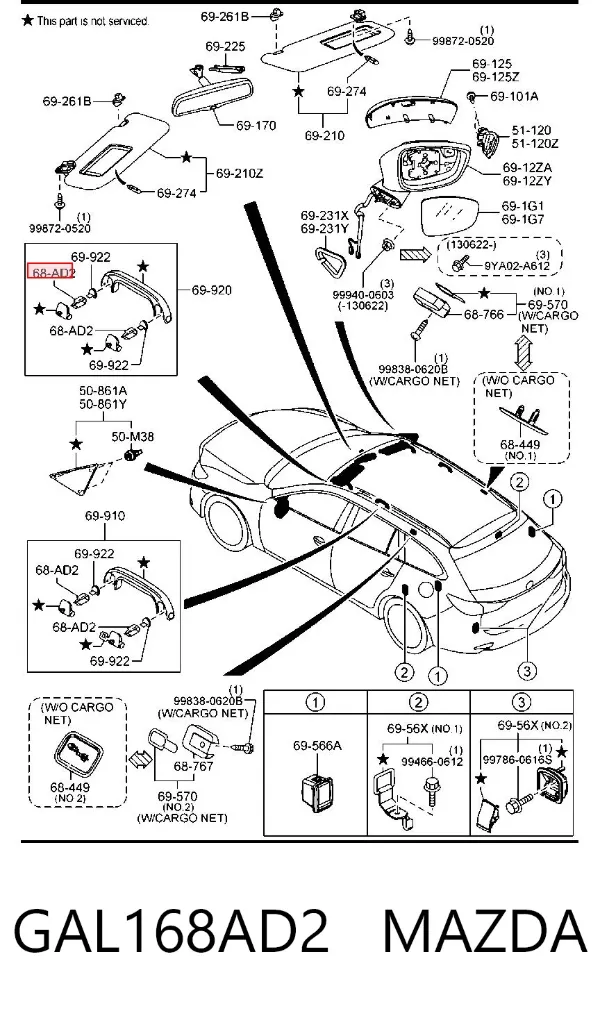  GAL168AD2 Mazda