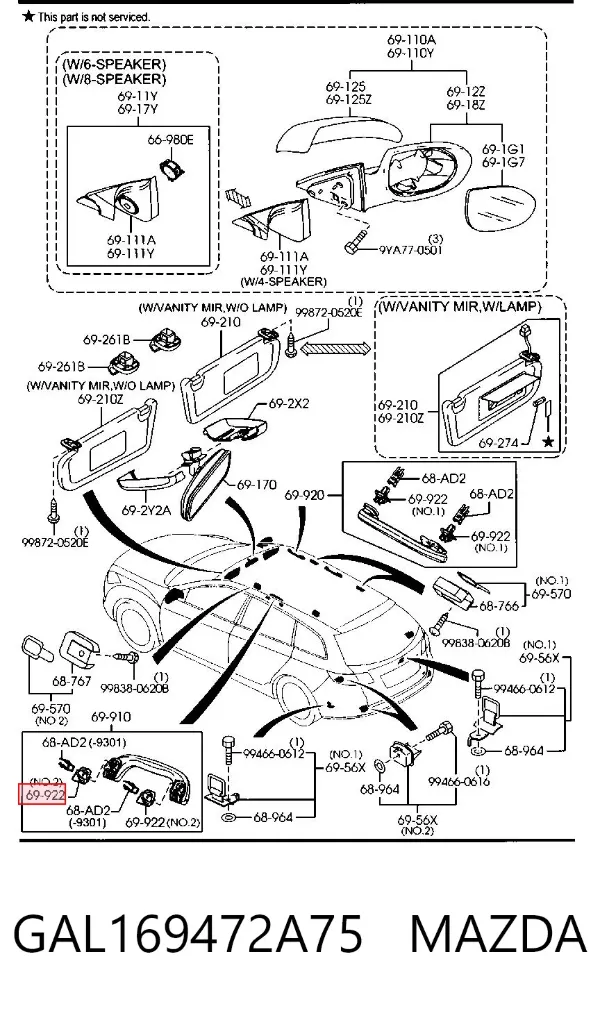  GAL169472A75 Mazda
