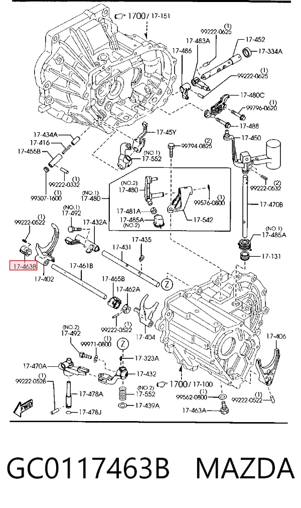  GC0117463B Mazda