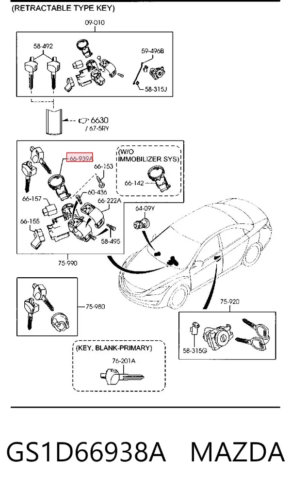  GS1D66938A Mazda