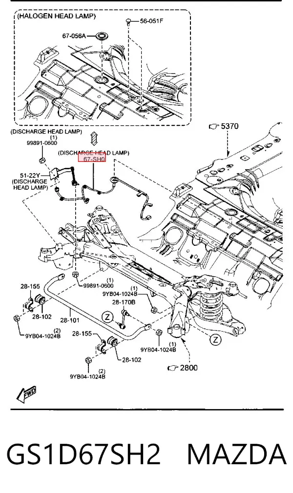  GS1D67SH2 Mazda