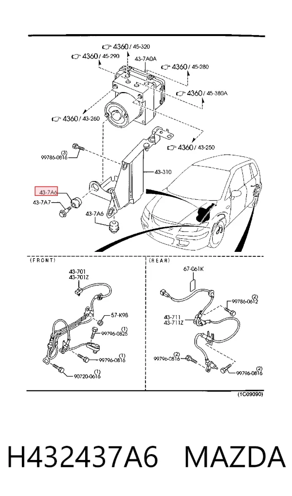  H432437A6 Mazda