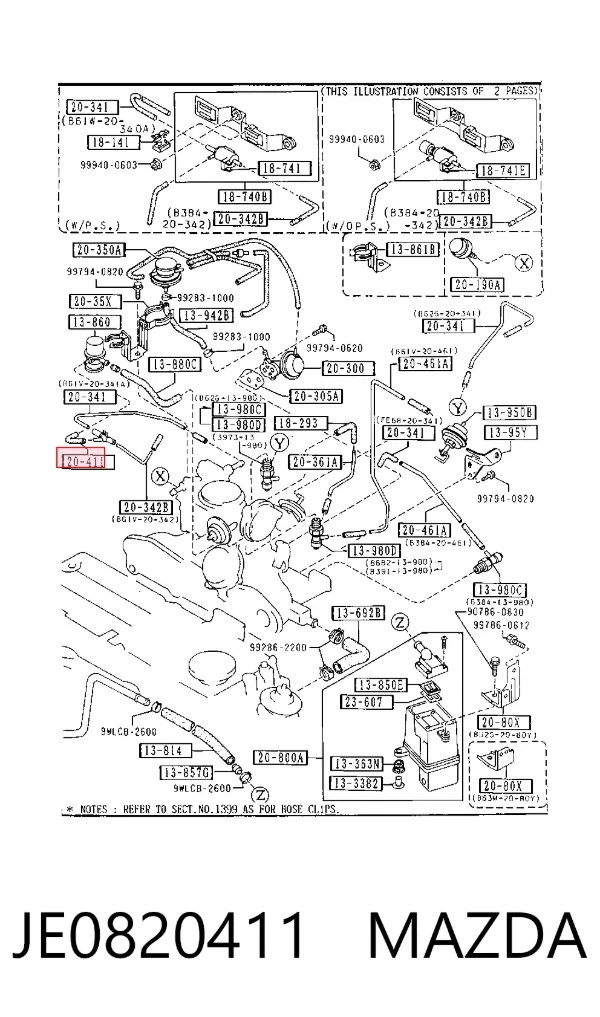  JE0820411 Mazda