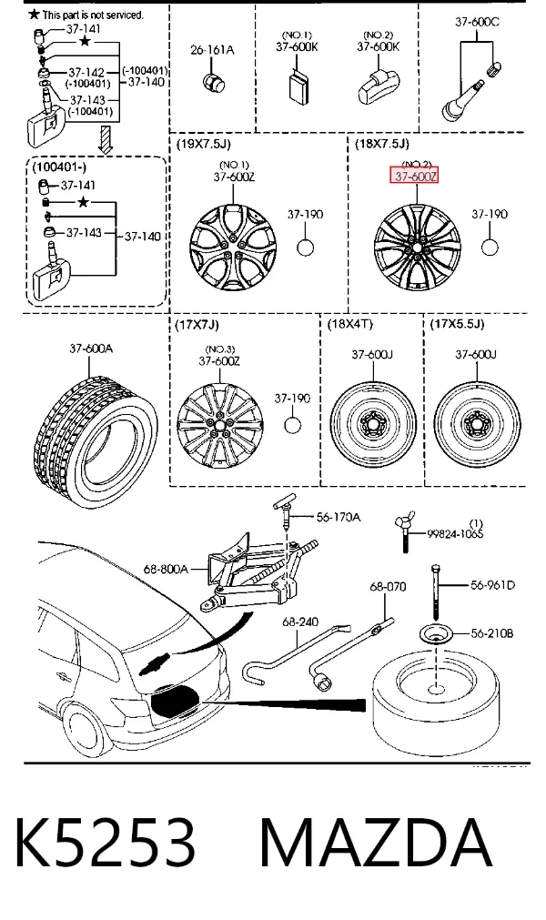  K5253 Mazda