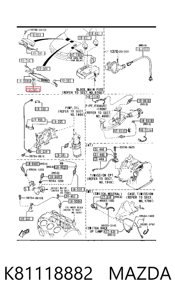  K81118882 Mazda